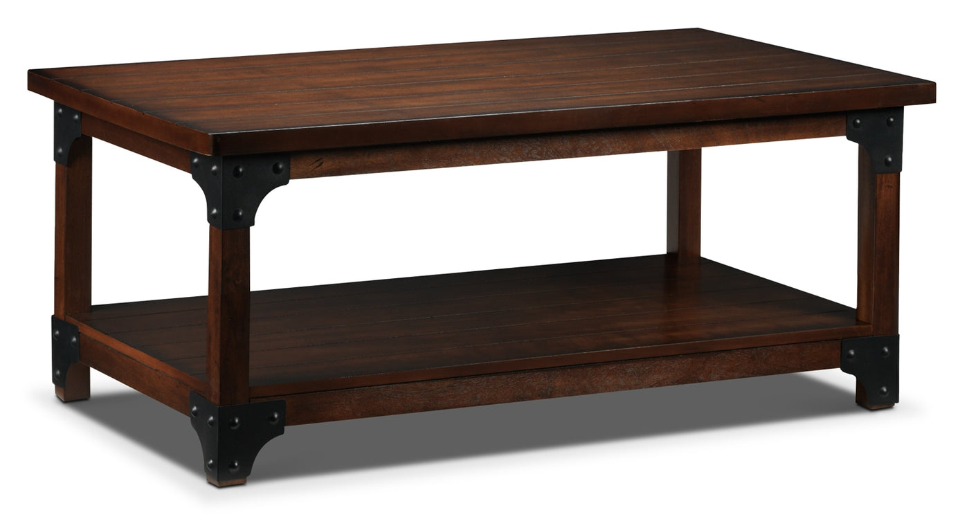 Wellington Coffee Table with 2 End Tables - Walnut