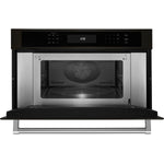 KitchenAid Black Stainless Steel Built-In Microwave Oven (1.4 Cu. Ft.) - KMBP100EBS