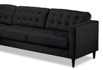 Paragon 2-Piece Sectional with Left-Facing Chaise - Charcoal