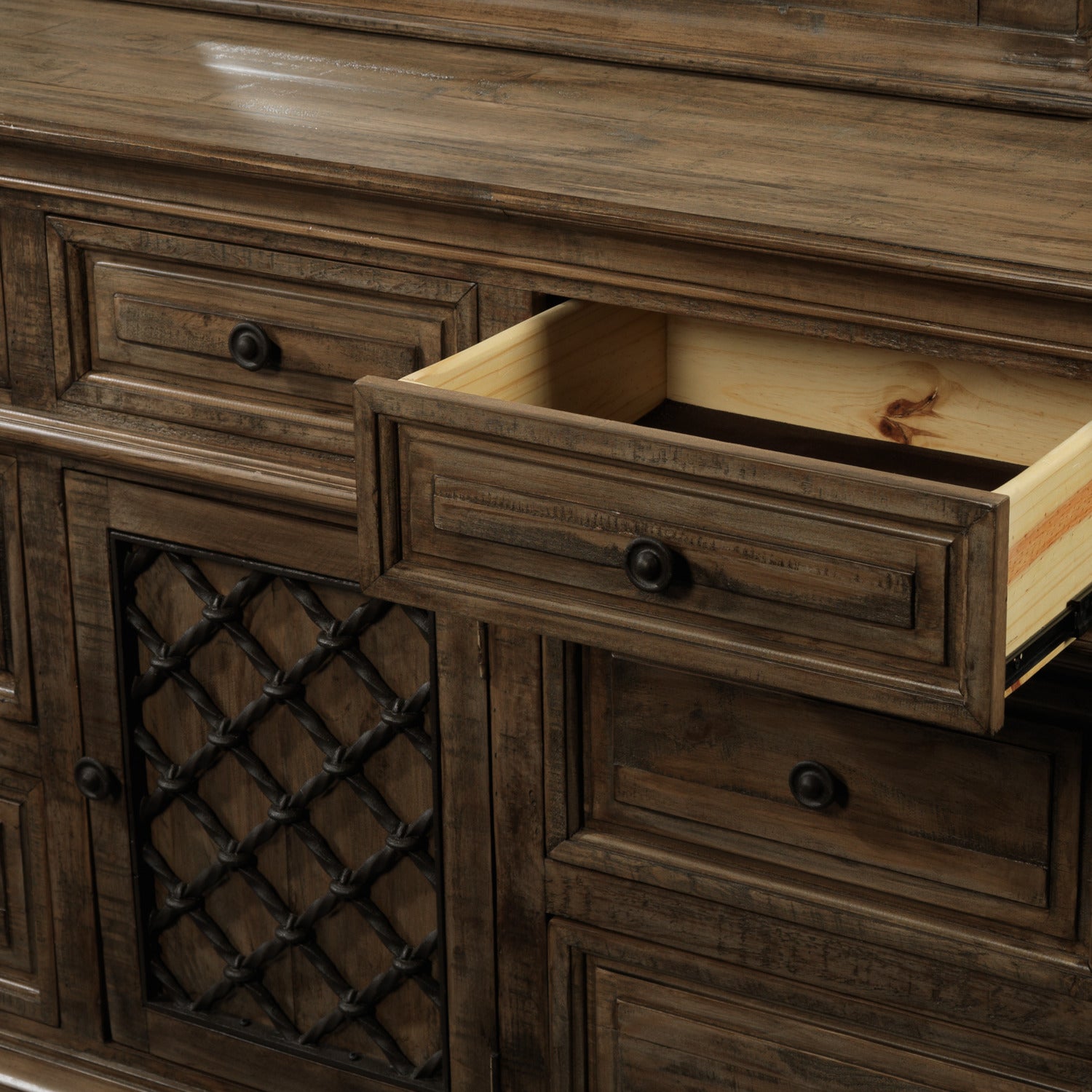 Monterry Dresser - Brown Driftwood