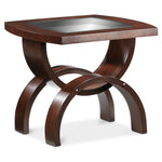 Barton End Table - Chocolate