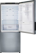 LG Appliances Platinum Silver Counter-Depth Bottom-Freezer Refrigerator (15 Cu. Ft.) - LBNC15221V