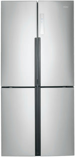Haier Stainless Steel Counter-Depth French Door Refrigerator (16 Cu. Ft.) - HRQ16N3BGS