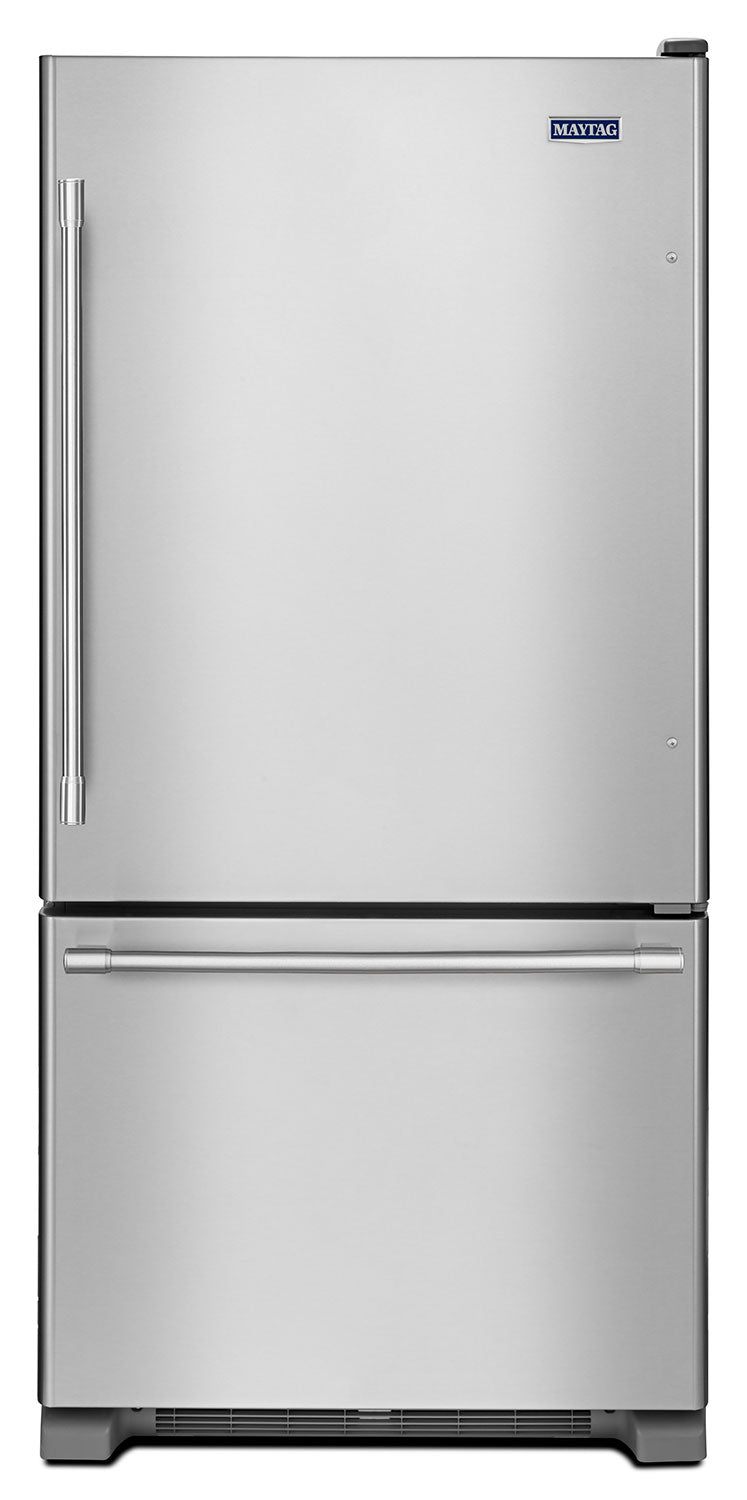 Maytag Stainless Steel Bottom-Freezer Refrigerator (22 Cu. Ft.) - MBF2258FEZ