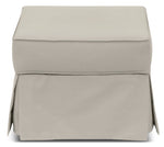 Tasya Ottoman - Light Grey