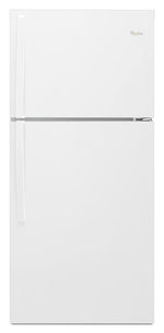 Whirlpool 30" 19.2 Cu. Ft. White Top-Freezer Refrigerator - WRT549SZDW