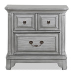 Tressa Night Table - Weathered White
