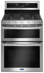 Maytag Stainless Steel Freestanding Gas Double Oven (6.0 Cu. Ft.) - MGT8800FZ