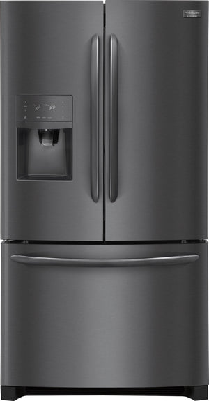 Frigidaire Gallery Réfrigérateur 26,8 pi³ porte à 2 battants inox noir FGHB2868TD
