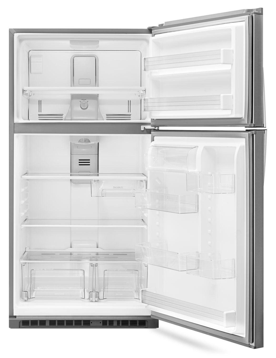 Whirlpool 33" 21.3 Cu. Ft. Stainless Steel Top-Freezer Refrigerator - WRT541SZDM