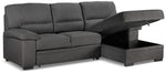 Tessaro Pop-Up Sofa Bed - Charcoal