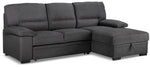 Tessaro Pop-Up Sofa Bed - Charcoal