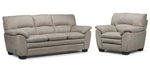 Kelleher Sofa and Chair Set - Beige
